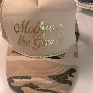 Mother of the groom Trucker hat/cap